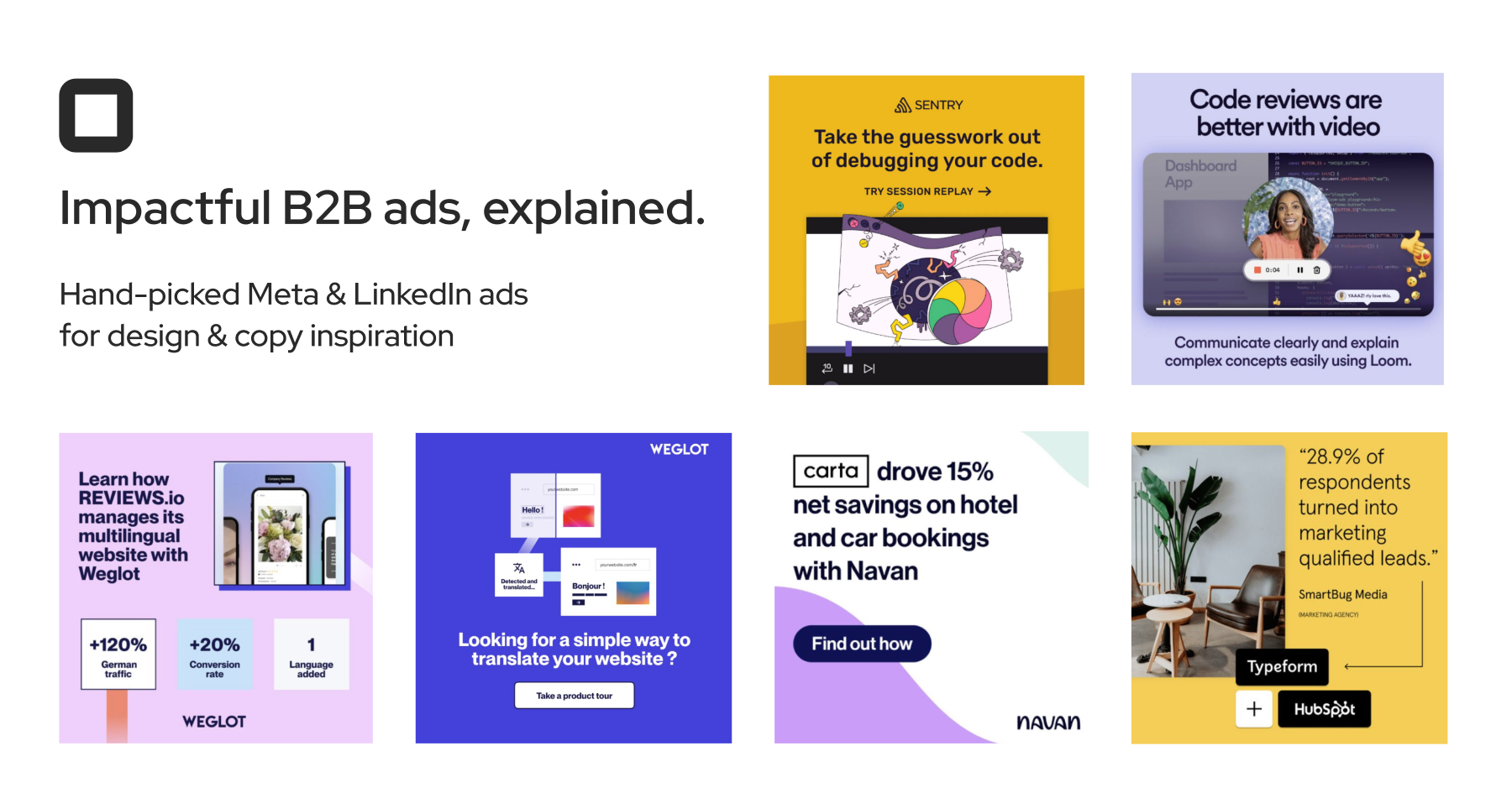 Impactful B2B ads, explained (Website)